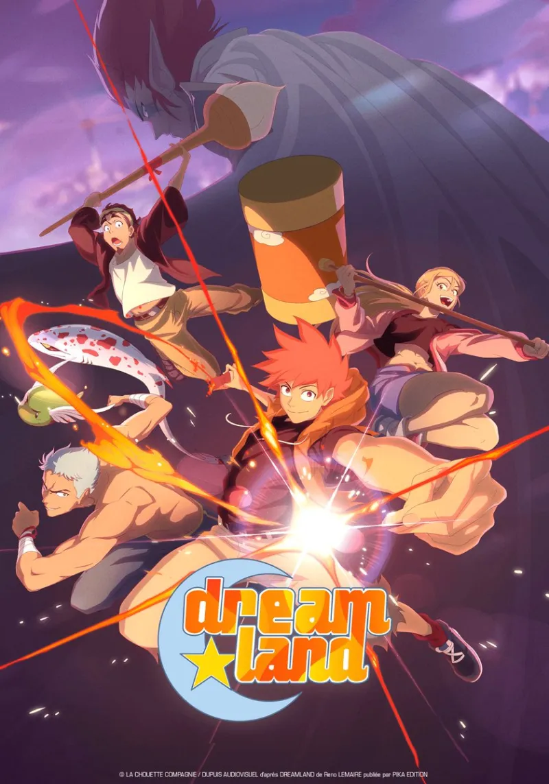 Dreamland série animée 2026 avec Terrence et les Voyageurs