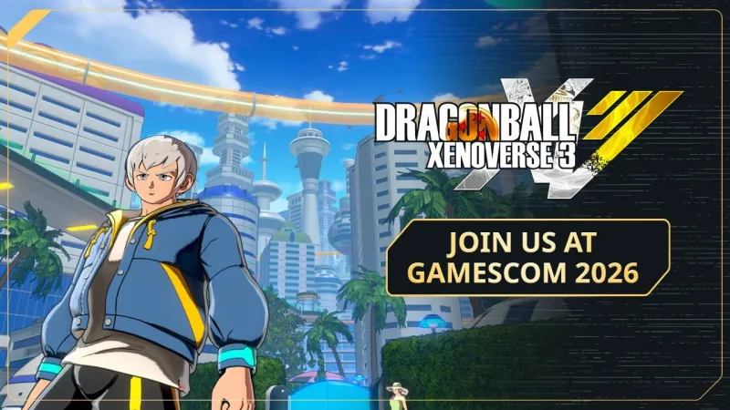 Visuel officiel Dragon Ball Xenoverse 3 pour la Gamescom 2026