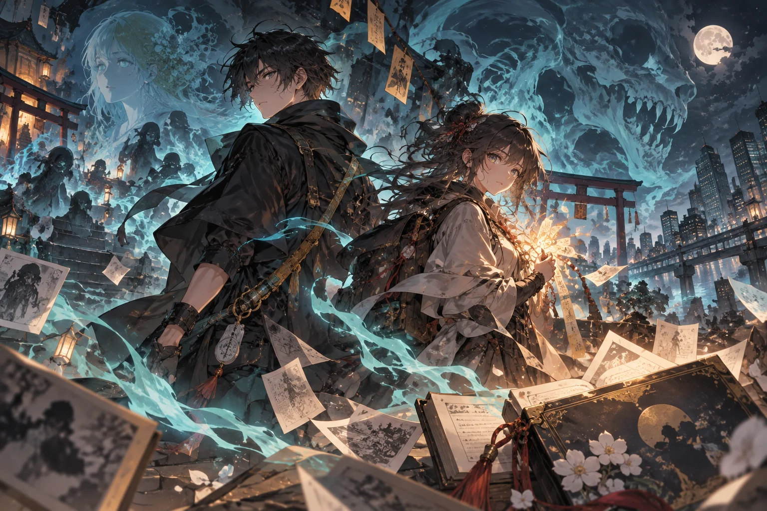 Illustration éditoriale originale générée par IA