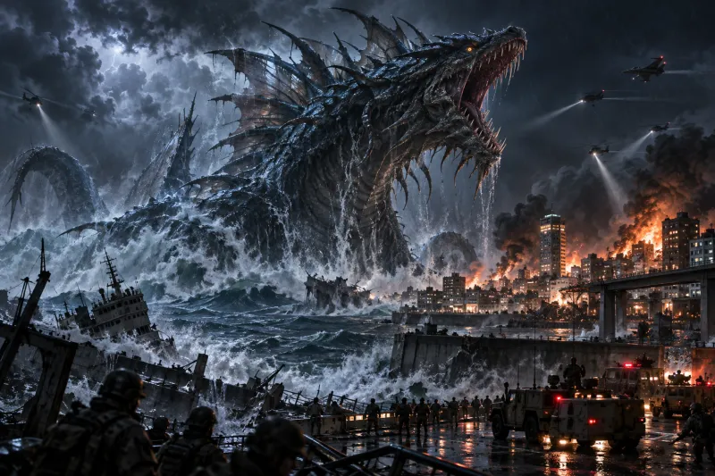 Illustration éditoriale originale générée par IA