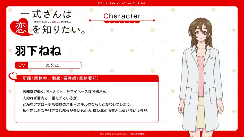 Isshiki-san Wants to Know About Love : Enako chante l’opening et rejoint le casting de l’anime