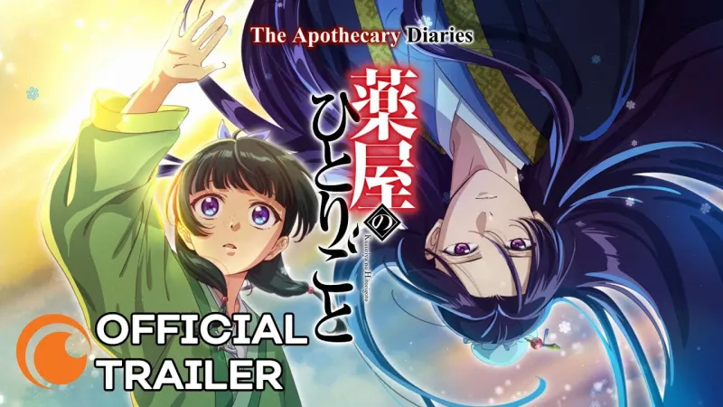 The Apothecary Diaries saison 2 - visuel du trailer officiel avec Maomao