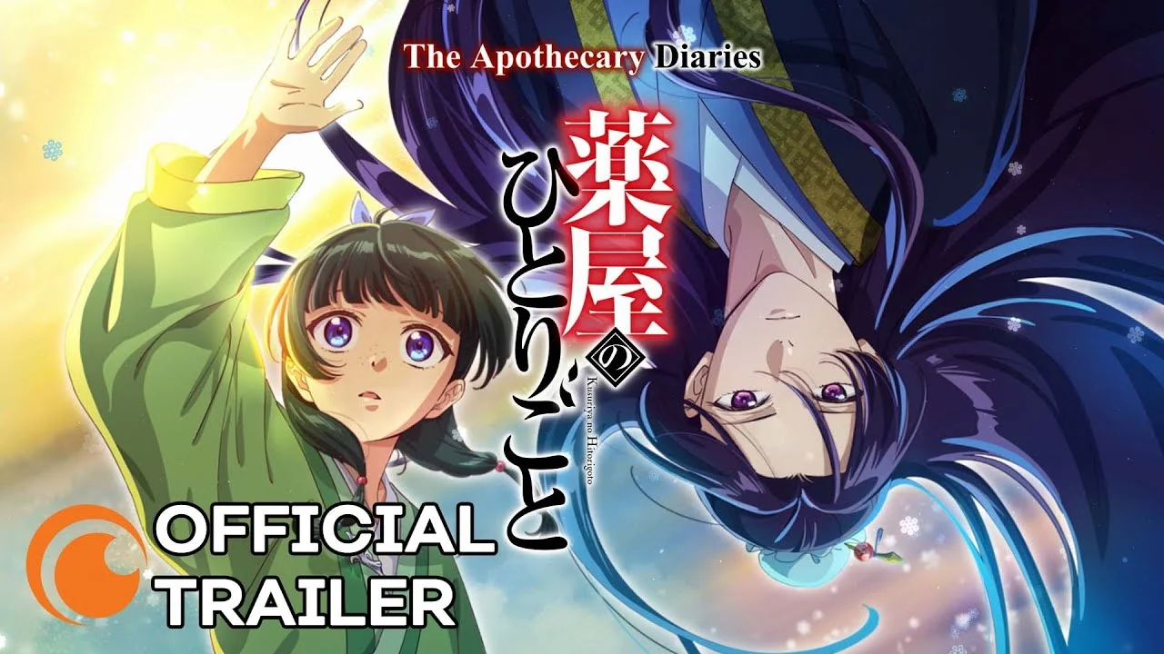 The Apothecary Diaries saison 2 - visuel du trailer officiel avec Maomao