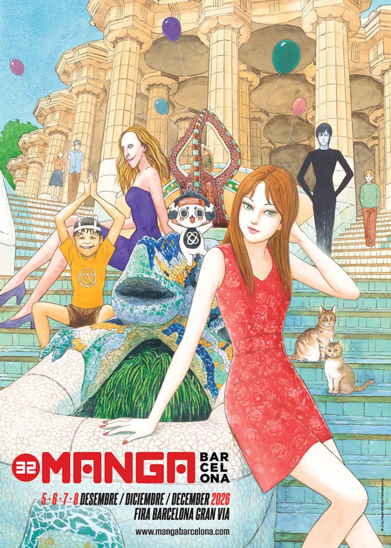 Manga Barcelona 2026 : Junji Ito, Hyuganatsu, Taizan 5 et les grands noms du manga annoncés