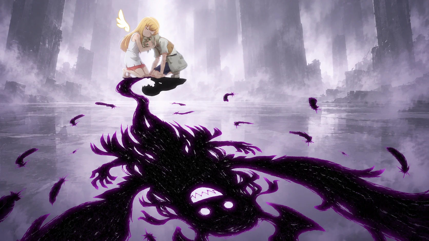 No-Clipping My Way to Supremacy! – illustration de l'anime, image source retouchée par IA