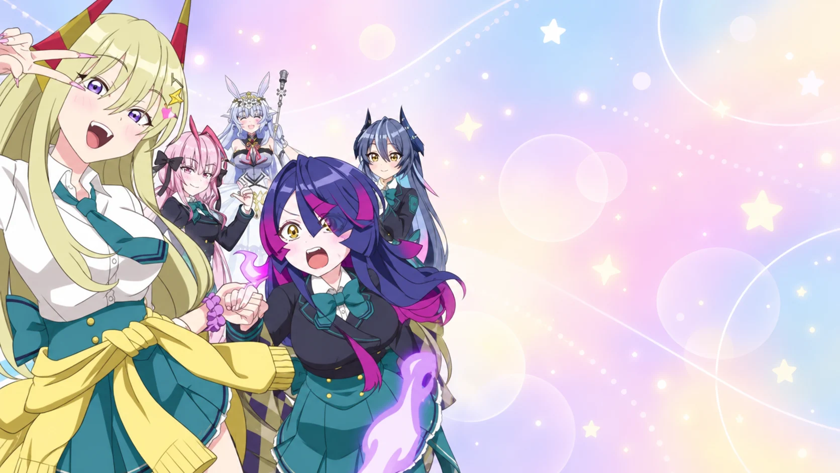 Visuel illustratif non officiel consacré à Cardfight!! Vanguard Veil Lift et Ghost Meets Gal!