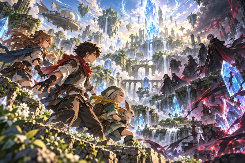 Illustration éditoriale originale générée par IA