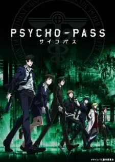 Psycho-Pass : affiche de la première saison pour un comparatif avec Death Note