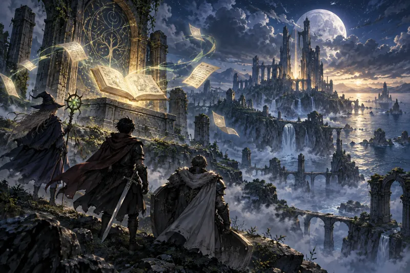Illustration éditoriale originale générée par IA