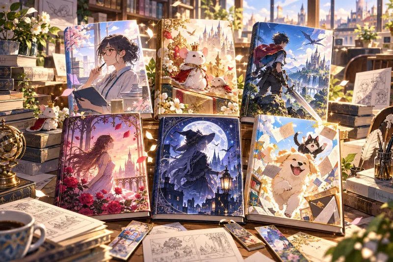 Illustration éditoriale originale générée par IA