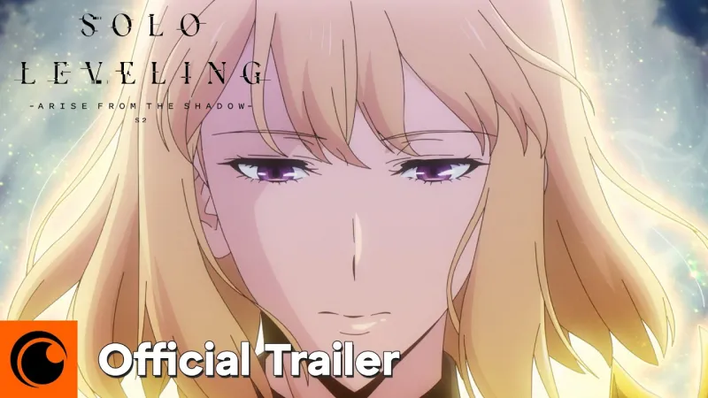 Solo Leveling saison 2 - visuel du trailer officiel avec Sung Jinwoo