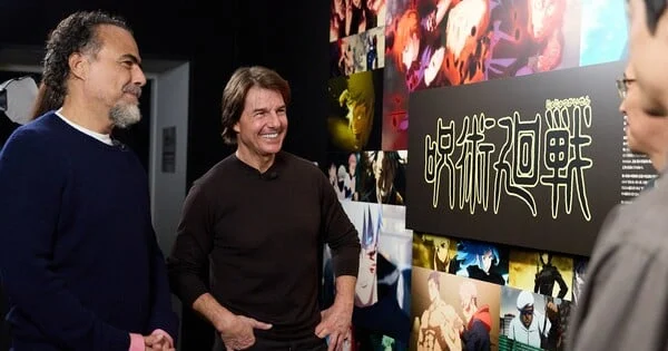 Tom Cruise découvre Jujutsu Kaisen à la MAPPA Expo : sa rencontre avec un animateur japonais