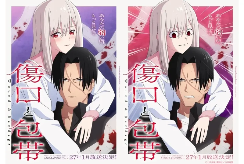 Wound & Bandage : premier teaser, casting et sortie de l'anime le 9 janvier 2027