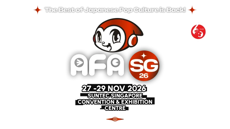Visuel officiel Anime Festival Asia Singapore 2026