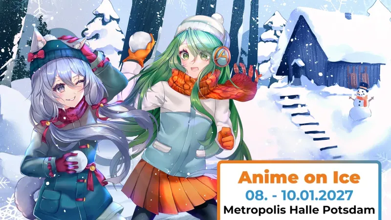 Artwork officiel Anime on Ice 2027