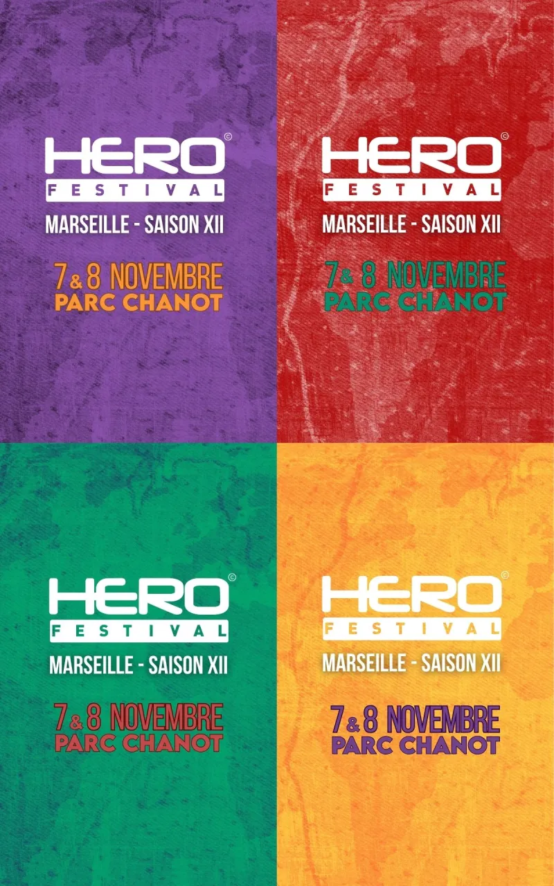 Affiche HeroFestival Marseille saison XII 2026