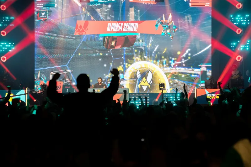 Scène de compétition esport à Paris Games Week, photo officielle de l'organisateur