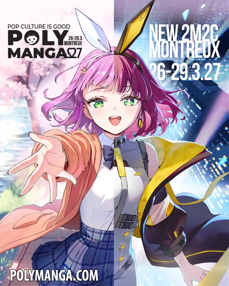 Affiche officielle Polymanga 2027
