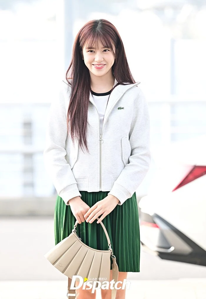 An Yujin d’IVE à l’aéroport en 2025